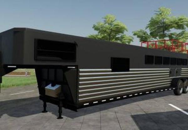 Custom Horse Trailerверсия 1.0.0.0 для Farming Simulator 2022