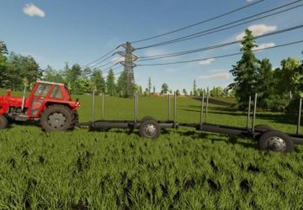 Vagonet Wood Trailerверсия 1.0.0.0 для Farming Simulator 2022