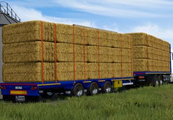 Camara Straw Bale Trailerверсия 1.0.0.0 для Farming Simulator 2022