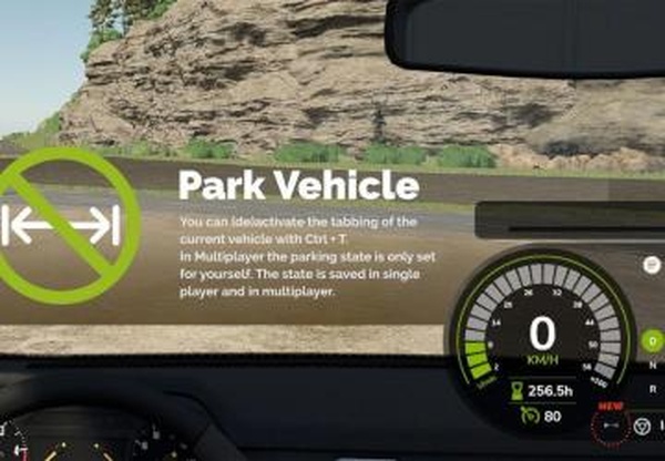 Park Vehicleверсия 1.0.1.0 для Farming Simulator 2025