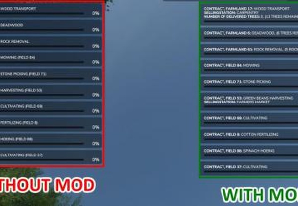 Extended Mission Infoверсия 1.0.0.0 для Farming Simulator 2025