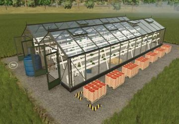 Hydroponics Greenhouseверсия 1.0.1.0 для Farming Simulator 2025