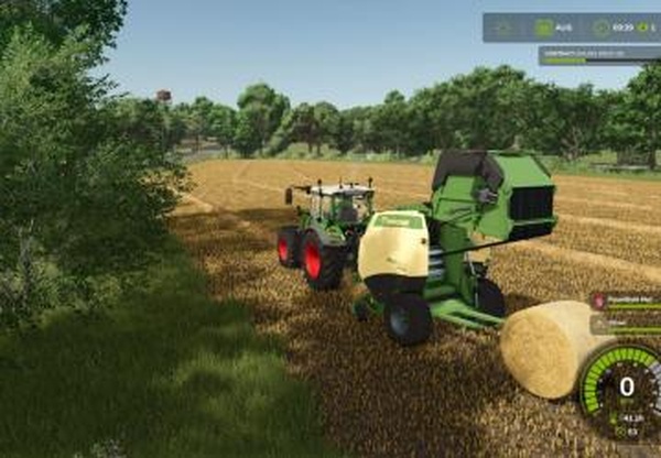 Round Baler Extensionверсия 1.2.0.0 для Farming Simulator 2025