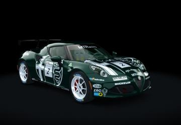 Alfa Romeo 4C MTGT 2022версия 2024 для Assetto Corsa