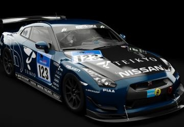 Nissan GT-R R35 CUP 2007версия 1.0 для Assetto Corsa