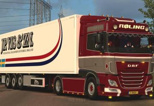 DAF XF 106 530 Rolingверсия 1.0 для Euro Truck Simulator 2 (v1.32.x, - 1.34.x)