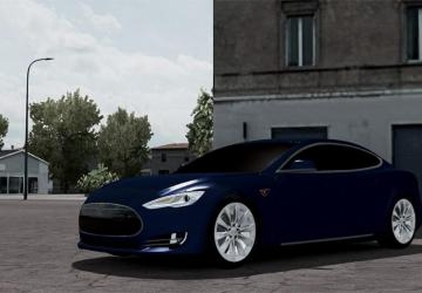 Tesla Model Sверсия 1.1 для Euro Truck Simulator 2 (v1.33.x, - 1.36.x)