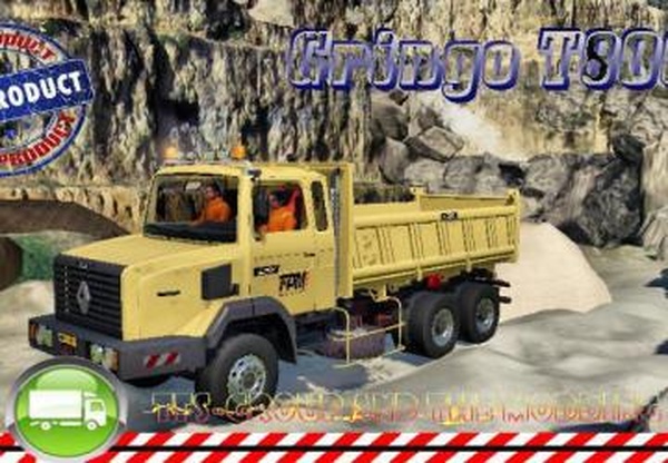 RENAULT C280 6x4 Benne tpm2версия 1.0 для Farming Simulator 2019 (v1.5.1.0)