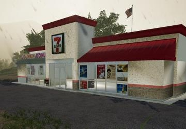 Dunkin Donutsверсия 1.0 для Farming Simulator 2019 (v1.5.1.0)