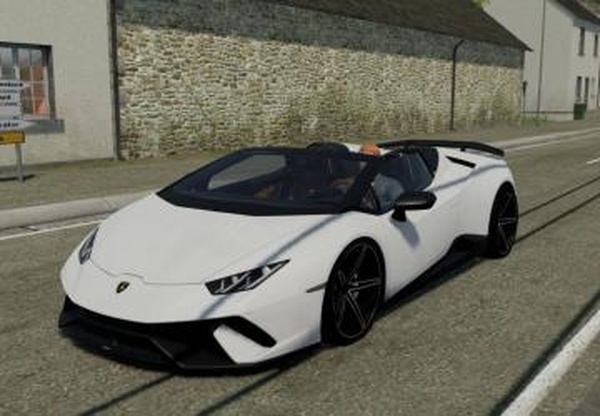 Lamborghini Huracán Spyderверсия 1.0.0.0 для Farming Simulator 2022