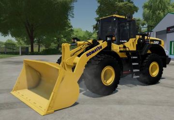 Komatsu WA380версия 1.0.0.0 для Farming Simulator 2022