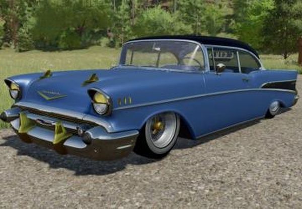 Chevrolet Bel Air 57 Lowriderверсия 1.0.0.0 для Farming Simulator 2022