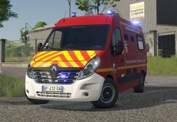 Renault Master III VSAVверсия 1.0.0.0 для Farming Simulator 2025