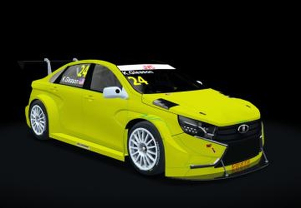 Lada Vesta TCRверсия 1.16.3 для Assetto Corsa