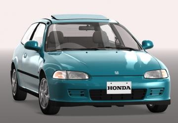 Honda Civic (EG6) SiR open sunroofдля Assetto Corsa