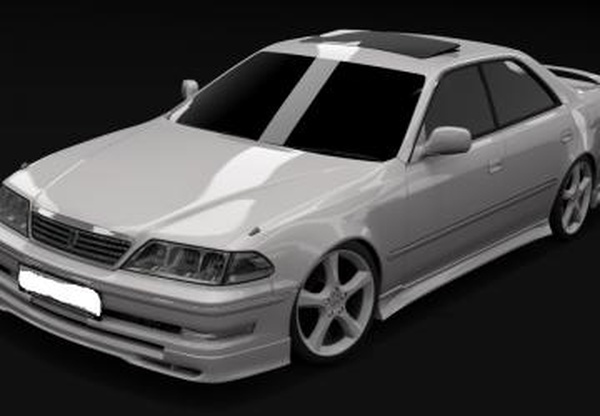 Toyota Mark 2 JZX100 38REGверсия 0.8 для Assetto Corsa