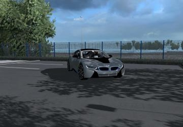 BMW i8 2016версия 21.03.19 для Euro Truck Simulator 2 (v1.33.x, 1.34.x)