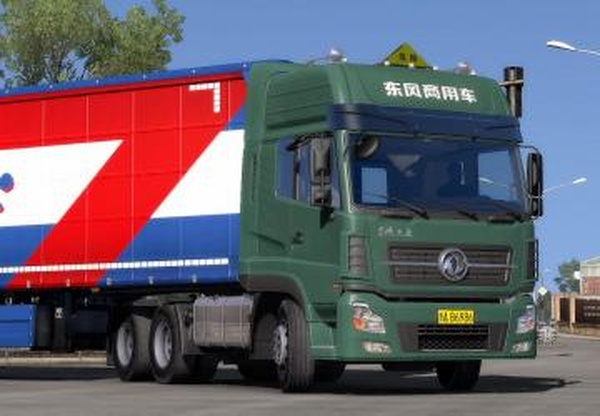 Dongfeng Commercialверсия 22.13.18 для Euro Truck Simulator 2 (v1.27.x, - 1.34.x)