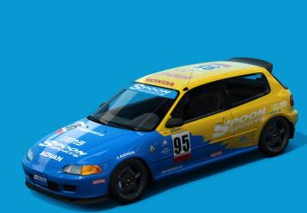 Honda Civic (EG6) VTi Spoonверсия 1.0 для Assetto Corsa