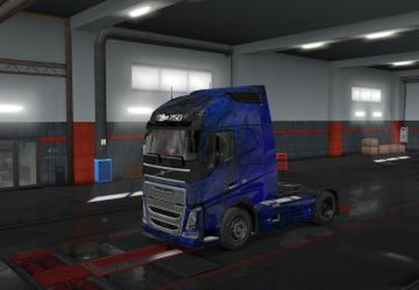 «Dreamline» skin for Volvo FH16 2012версия 1.0 для Euro Truck Simulator 2 (v1.34.x)