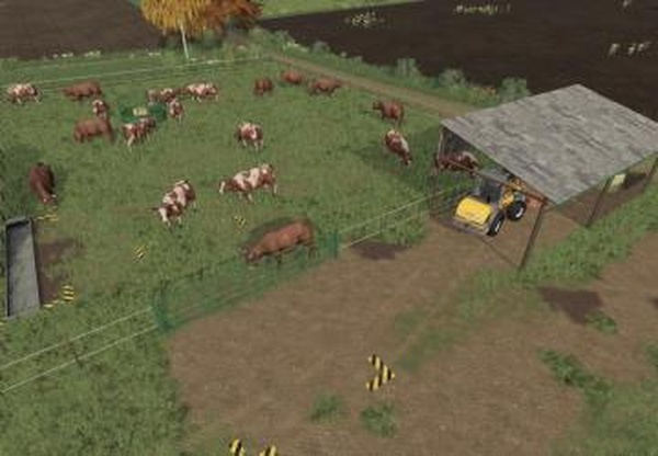 Outdoor Cow Pastureверсия 1.0 для Farming Simulator 2019 (v1.5.1.0)