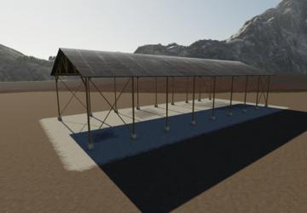 Long Shedверсия 1.0 для Farming Simulator 2019 (v1.5.1.0)