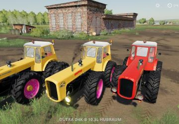 Dutra D4K-Bверсия 1.0 для Farming Simulator 2019 (v1.5.1.0)