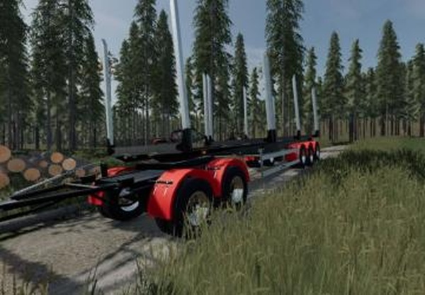 Fliegl Log Trailerверсия 1.0.0.0 для Farming Simulator 2022