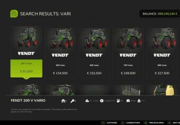 Store Searchверсия 1.0.0.0 для Farming Simulator 2025