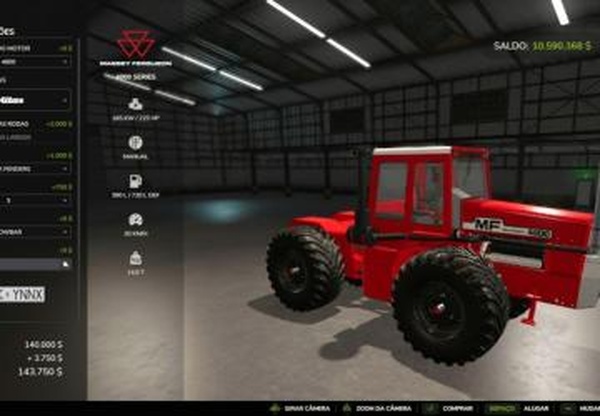 Massey Ferguson 4000 Seriesверсия 2.0.0.0 для Farming Simulator 2025