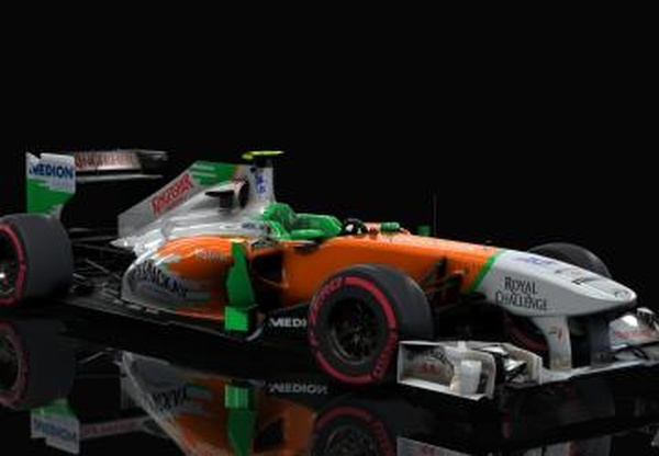 Force India VJM04версия 1.2 для Assetto Corsa