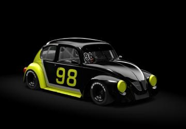 Volkswagen Fusca 1800версия 1.1 для Assetto Corsa