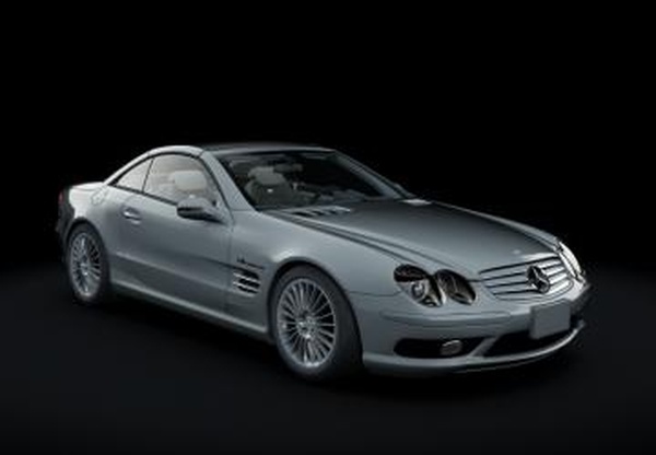 Mercedes-Benz SL55 AMG (R230)версия 1.6 для Assetto Corsa