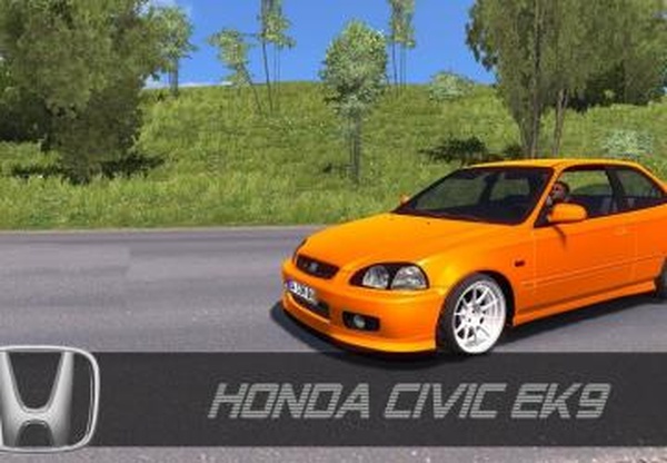 Honda Civic EK9 Hatchbackверсия 2.2 для Euro Truck Simulator 2 (v1.33.x, - 1.35.x)