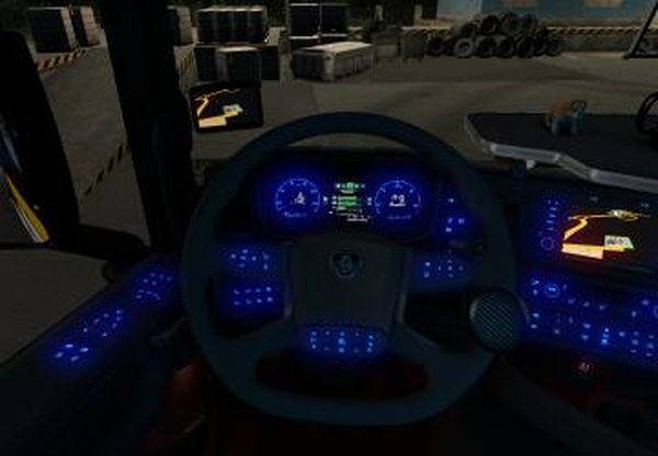 Новый цвет приборки Scania SиR 2016версия 1.0 для Euro Truck Simulator 2 (v1.34.x)