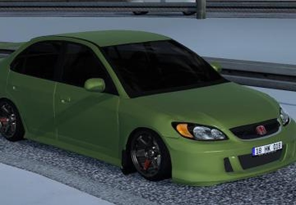 Honda Civic VTEC 2версия 1.2 для Euro Truck Simulator 2 (v1.33.x, - 1.35.x)