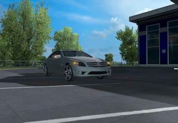 Mercedes Benz CL65 AMGверсия 1.1 для Euro Truck Simulator 2 (v1.32.x, - 1.34.x)