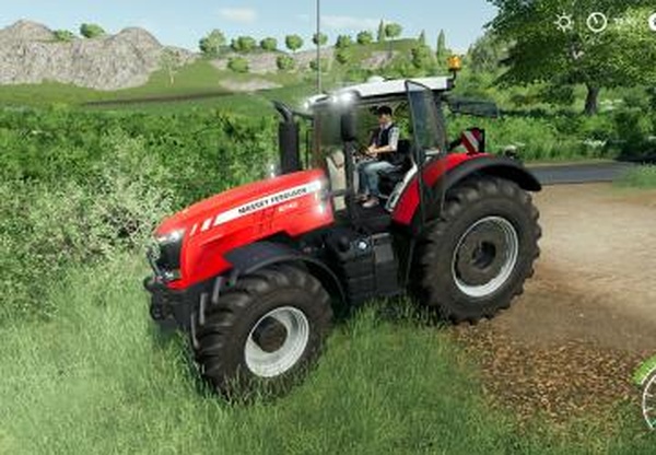 Massey Ferguson 8700версия v1.0.1.0 для Farming Simulator 2019 (vFS19)