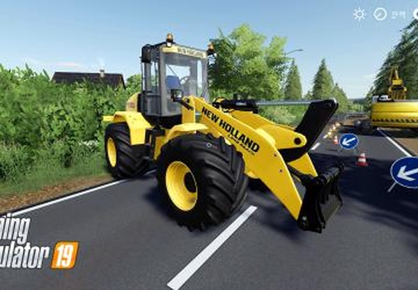 New Holland W170Cверсия 1.2 для Farming Simulator 2019 (vFS19)