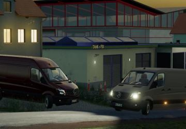 Mercedes-Benz Sprinter 313 CDI 2014версия 0.5 для Farming Simulator 2019 (v1.5.1.0)