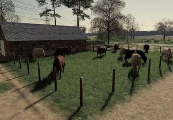 Obora Stanowiskowaверсия 1.0.0.1 для Farming Simulator 2019 (v1.5.1.0)