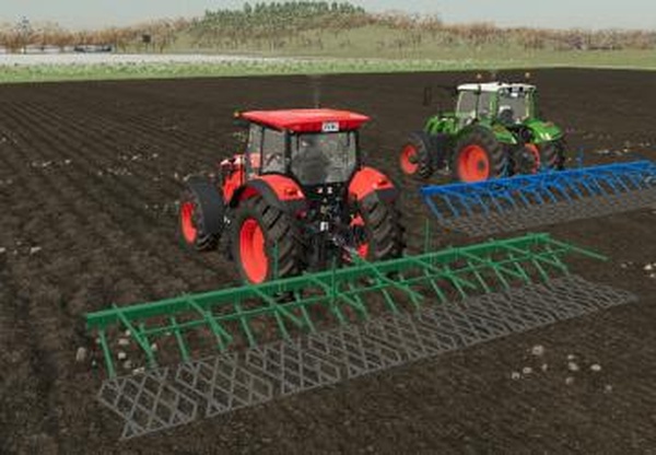 Coupling Of Toothed Harrowsверсия 1.0.0.0 для Farming Simulator 2022 (v1.8x)
