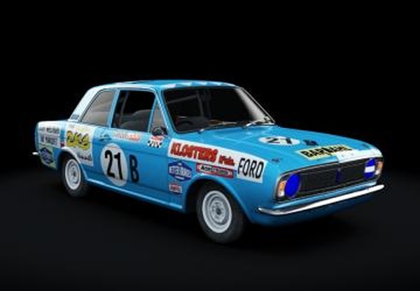 Ford Cortina Mk2 240 (1600) 2dr ATCC GrpEv1.1 для Assetto Corsa