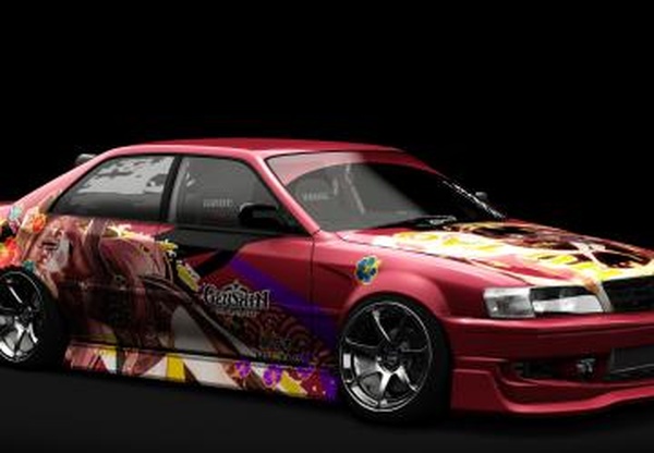 Toyota Chaser JZX100 @uyutnenko racing Spec.v1 для Assetto Corsa