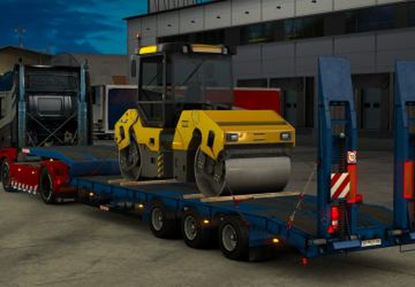 Покупаемые низкорамные трейлеры DLCверсия 1.0 для Euro Truck Simulator 2 (v1.34.x)