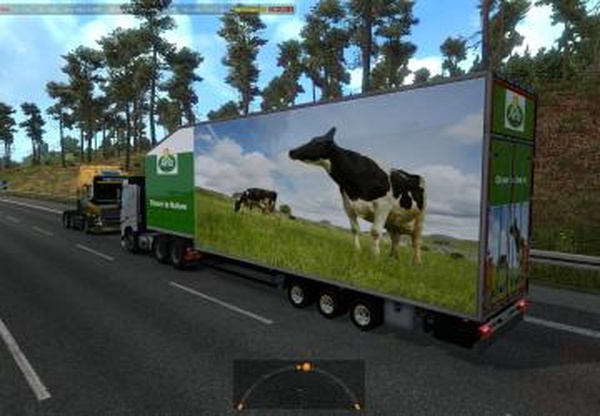 Double Decker Trailers in Trafficверсия 1.0 для Euro Truck Simulator 2 (v1.32.x, - 1.34.x)