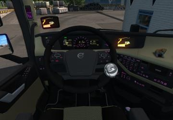Подсветка приборки Volvo FH 2012версия 1.0 для Euro Truck Simulator 2 (v1.34.x)