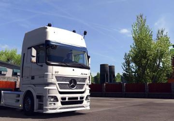 Mercedes Actros MP2 Max Space conceptверсия 1.0 для Euro Truck Simulator 2 (v1.32.x, - 1.34.x)