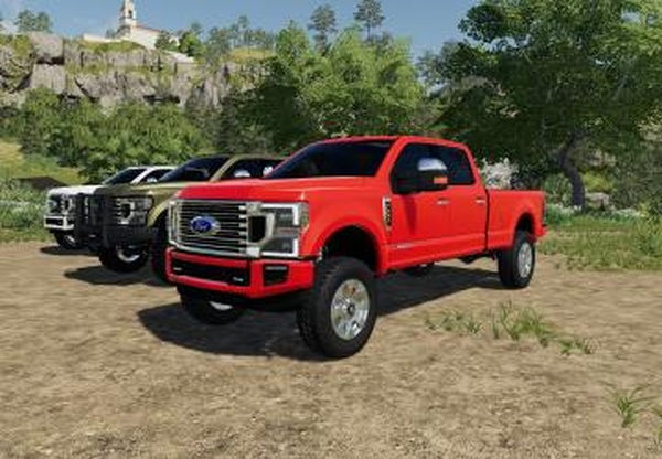 Ford F250 - F450 2020версия 2.0.0.0 для Farming Simulator 2019 (v1.5.x)