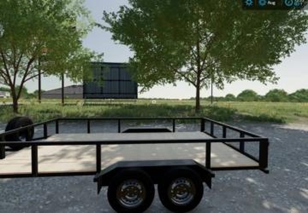 14x8ft Trailerверсия 1.0.0.0 для Farming Simulator 2022